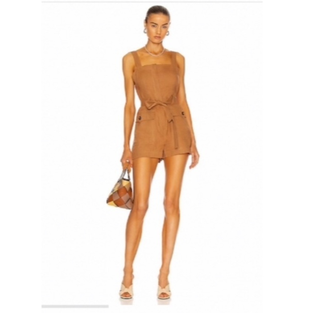 ALC Gilmour Romper in Cafe- Size 2.